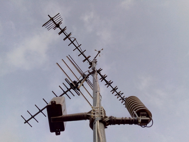 Aerial & weather mast