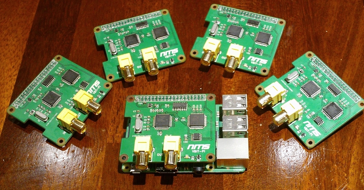 VBIT-Pi teletext inserter board