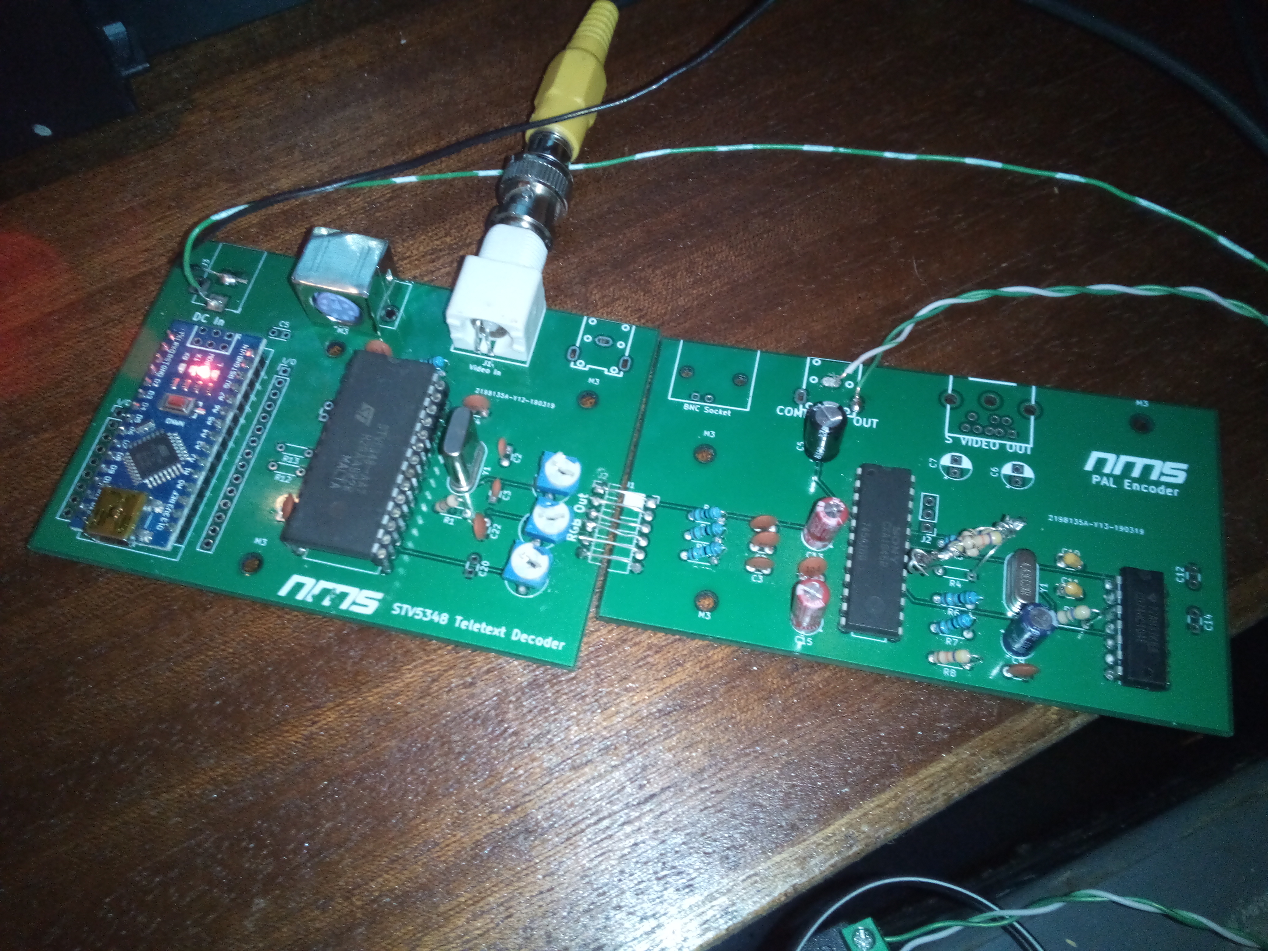 First Decoder PCB