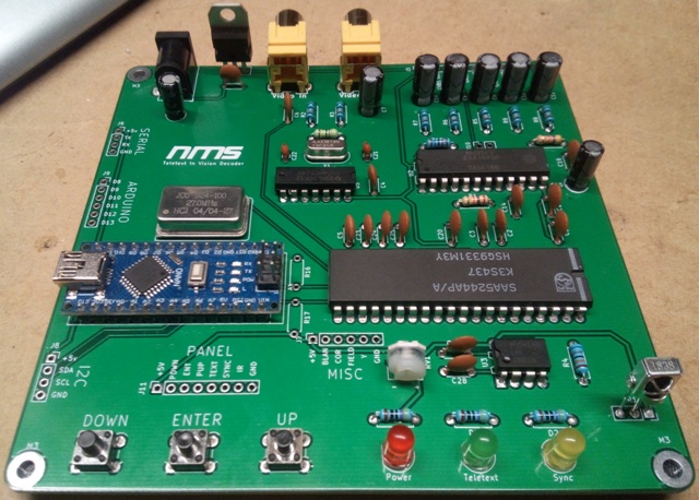 Teletext In-Vision Decoder