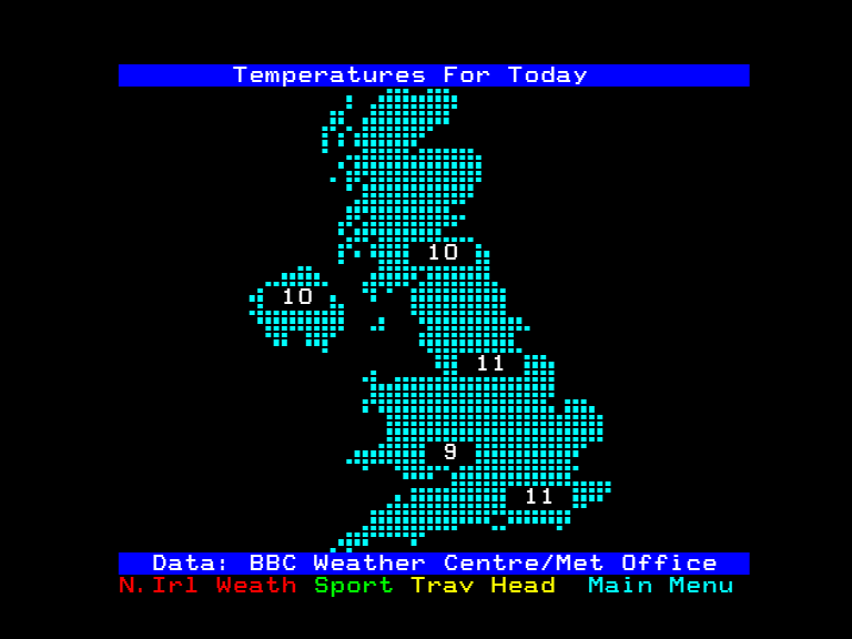 My first code-produced weathermap